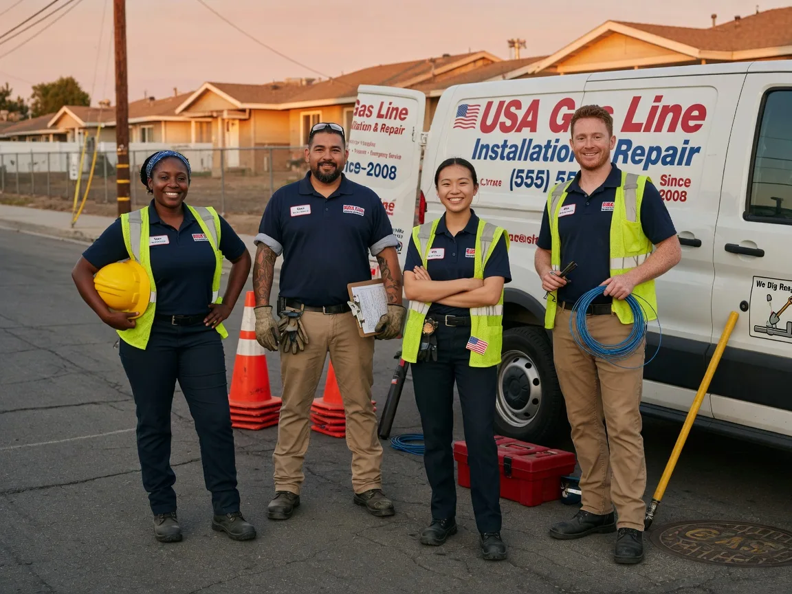 Gas Line Installation company in Bruin, PA